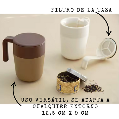 NUEVO COMBO CAFETERA PRENSA FRANCESA 600ML+ TAZA PRENSA FRANCESA 8 ONZAS + RECIPIENTE DE VIDRIO PARA CAFÉ GRATIS CON ENVÍO INCLUIDO ☕✨