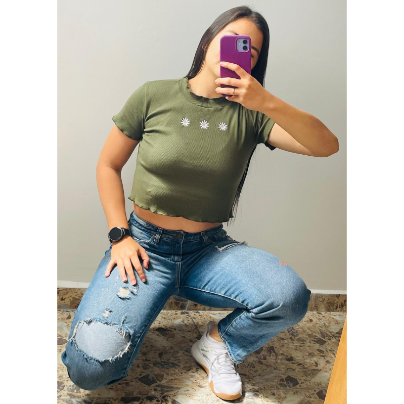 Nueva Blusa Básica Con Detalles Tejidos Talla Única + Envío Gratis 💥 PRECIO ESPECIAL X2 $99.900 💥