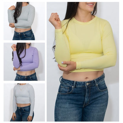 CROPTOP KORA TALLA ÚNICA – Compra 3 y Paga $38.600 Por Cada Una 💥 ¡Oferta Limitada + ENVÍO GRATIS!